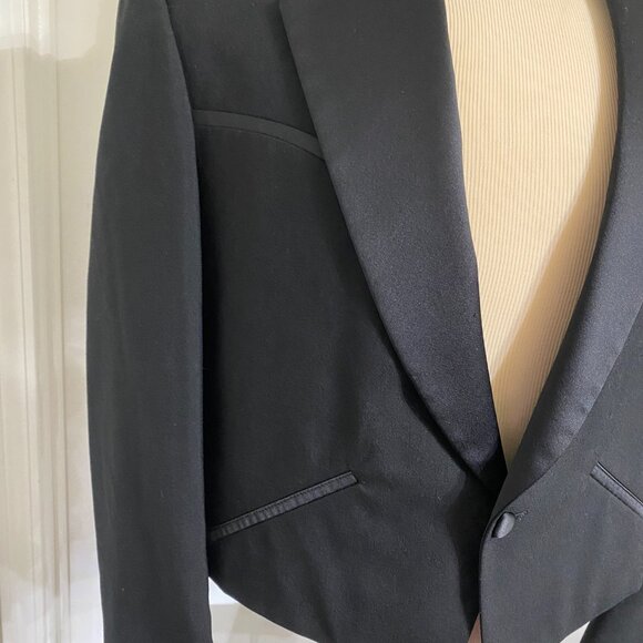 42 Reg Raffinati Formal Short Tuxedo Mens Western Style Jacket - Picture 2 of 7